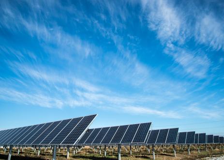 solar-panels-blue-sky