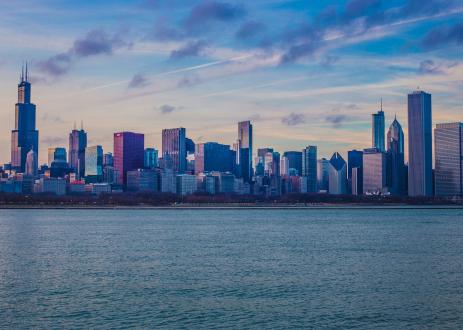 Chicago skyline during the day.