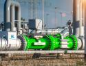 A hydrogen pipeline.