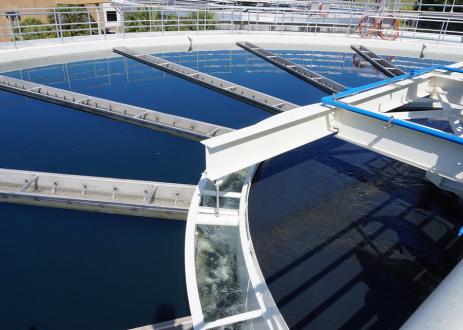 Wastewater filteration plant.