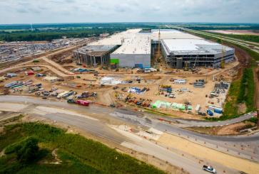 Battery factory in Texas