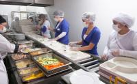 Hospital dining workers.