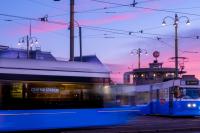 Tram in Sweden.