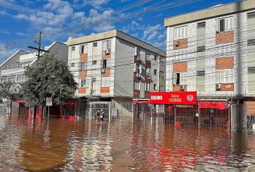 floods in Porto Alegre, Brazil