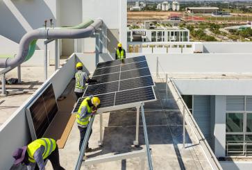 Installing solar panels