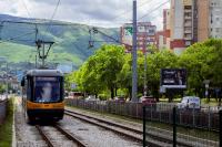 Tram in Bulgaria.