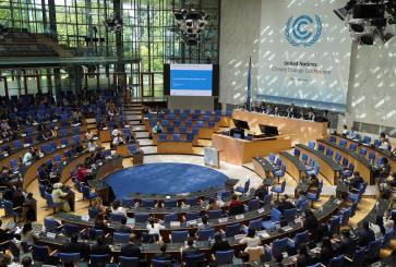 UNFCCC meeting room.