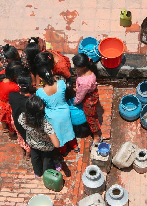 We are far from universal water access. Flickr/Sarel Kromer