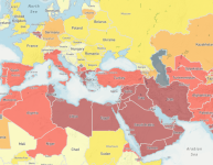 Screenshot of the Aqueduct Country Rankings Tool.