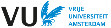 Vrije University Amsterdam logo.