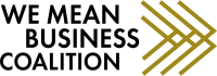 We Mean Business Coalition logo.